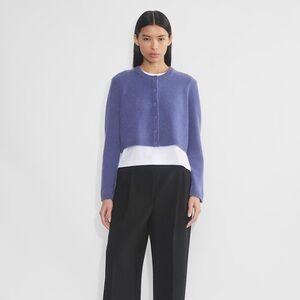 Aritzia Blue Women's Cashmere Cardigan